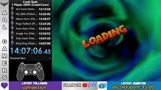 [Speedrun 200%] Crash Bash with Coco - 14:07:06 (Part 1/2) READ DESCRIPTION