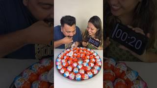 10 SECONDS KINDER JOY EATING CHALLENGE EAT & WIN CASH PRIZE #shorts #eating #foodchallenge