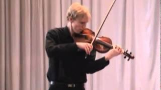 I.S.Bach Partita d-moll for violin solo Ciaccona, Dobrovolskiy Vladimir - violin 2,2.flv