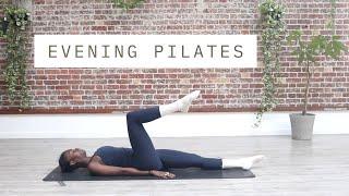 20 MIN EVENING PILATES TO RELAX AND FEEL CALM - EASY AT HOME WORKOUT