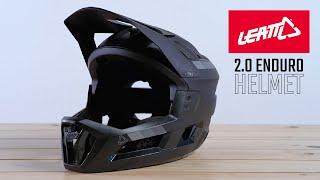 LEATT 2.0 ENDURO HELMET | REMOVABLE CHIN BAR HEAD AND BRAIN PROTECTION