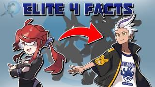 1 Fact about Every Elite 4 and Champion in Pokémon