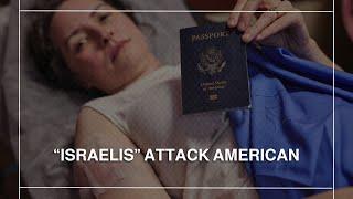 "Israeli" settlers attack American woman