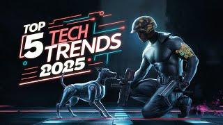 TOP 5 Tech Trends That Will BLOW YOUR MIND in 2025 | Brain Computer Interface | Smart Tattoos #yt