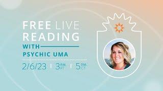 Free Live Reading with Psychic Uma