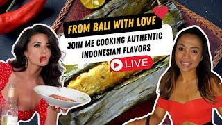 LIVE:  Cook Indonesian Pepes Ikan with Chef Edvina & Hanna Kogan! 