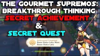 2.0 The Gourmet Supremos Secret Commission Achievement & World Quest | Genshin Impact