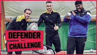 Chunkz vs Godin & Skriniar | YouTuber vs Pro Defenders Challenge