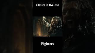 DnD Classes - Fighter   #dnd #shorts