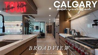 Inside a $2,500,000 LUXURY Condo in Kensington - Downtown Calgary Real Estate 2023