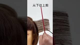 您的切口剪對了嘛？#髮型設計 #染髮 #剪髮基礎訓練