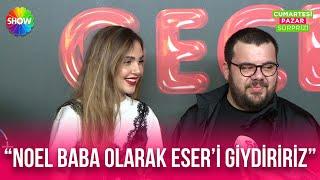 Berfu Yenenler'den eşi Eser Yenenler'e "Noel Baba" şakası!