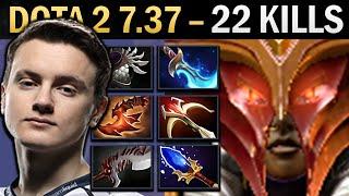 Legion Commander Gameplay Miracle with 22 Kills and Daedalus - Dota 7.37