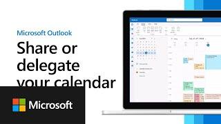 How to share and delegate your calendar - New Outlook for Windows