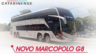 EXCLUSIVO!!! Confira em DETALHES o novo MARCOPOLO G8 da CATARINENSE