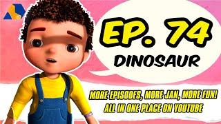 Jan Cartoon in Urdu || Dinosaur || Official Cartoon Remastered || S01 E74