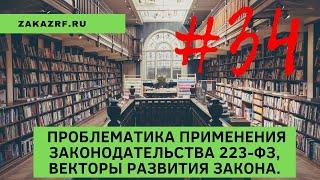 Проблематика применения законодательства 223-ФЗ, векторы развития закона.