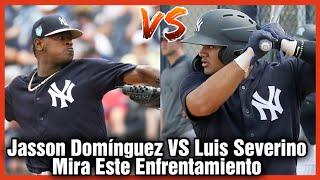 JASSON DOMINGUEZ VS LUIS SEVERINO Enfrentados Por Primera Vez