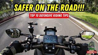 Top 10 Defensive Riding Tips for Beginners | Honda ADV 160