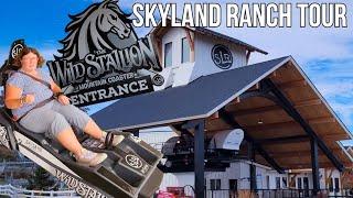 Skyland Ranch Our first Time On A Mountain Coaster Wild Stallion and Sneak Peek Tour 2022