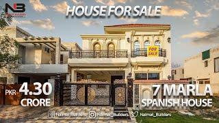 7 Marla House Tour | Luxury House in DHA Lahore | Spanish House Design | DHA phase 6.