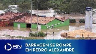 Prefeitura de Pedro Alexandre decreta situação de emergência após rompimento de barragem