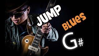 Blues Backing Track Jam - Ice B.- Jump blues  in G#