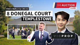 Live Auction @ 8 Donegal Court, Templestowe - Auction Results Melbourne