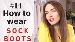 #14 HOW TO WEAR SOCK BOOTS AND CROPPED PANTS | LOOK OF THE DAY