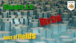 Blender 3.0 Fields: Hexagon Grid Node