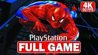 SPIDER-MAN (PS1) Gameplay Walkthrough FULL GAME | 4K 60FPS - No Commentary