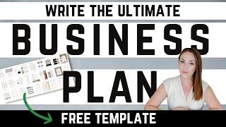 Business Plan Template - Business Plan Step By Step Tutorial