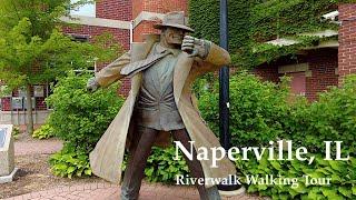 Walking Tour - Naperville Riverwalk / Dupage River / Naperville, Illinois /