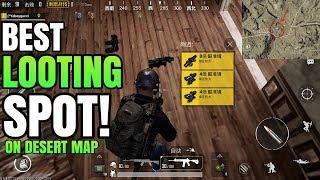 BEST LOOTING SPOT IN PUBG - Miramar Desert Map | PUBG Mobile