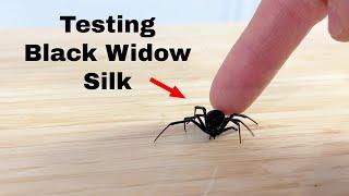 Is Black Widow Silk Stronger Than Steel?