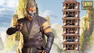 Mortal Kombat 1 (PS5) SMOKE Klassic Towers Gameplay @ 4K 60ᶠᵖˢ 