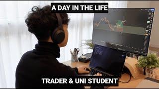 A Day in the Life as a Developing Trader & Uni student