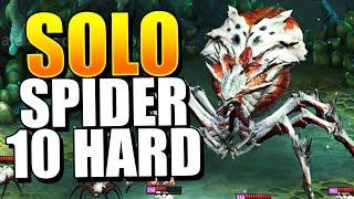 Arix and Wallmaster Builds to Solo Spider 10 Hard! | Raid: Shadow Legends