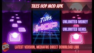 Tiles Hop Mod APK, Unlimited Everything, No Ads, 2021, Mdiafire Link.