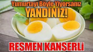 Yumurtayı Böyle yiyorsanız YANDINIZ! Resmen kanserli.