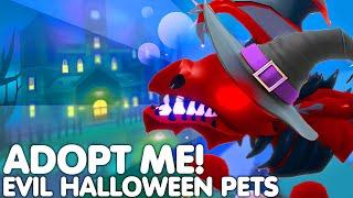 *NEW* HALLOWEEN EVIL PETS LEAKS!ADOPT ME NEW EVIL DRAGON... (ALL INFO) HUGE EVENT ROBLOX