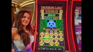 $25.00 Bets got us a Jackpot! A MAJOR JACKPOT!!! #slots #dragonlink #jackpot #major #winner #casino