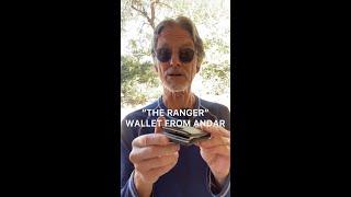 THE RANGER minimalist bifold wallet from Andar.