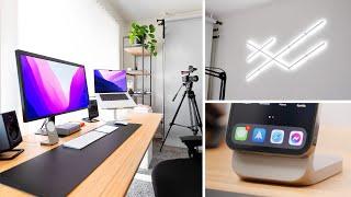 Home Office STUDIO & Desk Setup Tour // 2022