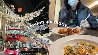 london uni vlog | Christmas in london 