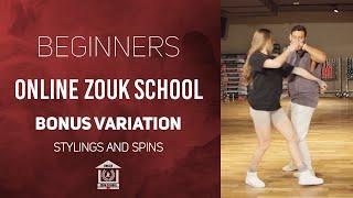 (BEGINNERS) Bonus Variation for Followers & Leaders | Online Zouk School