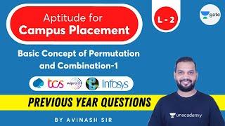 L2 | Basic Concept of Permutation and Combination-1 | Aptitude for Campus Placement | Avinash Singh