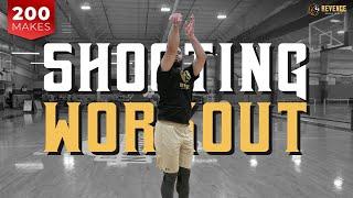 200 Shots Full Shooting Workout!  (DO THIS EVERY DAY)