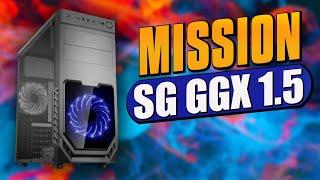 Mission SG GGX 1.5 pc case chassi review unboxing and 100 subscriber double giveaway