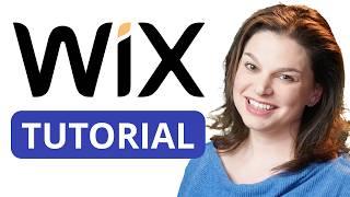 WIX Website Tutorial for Beginners